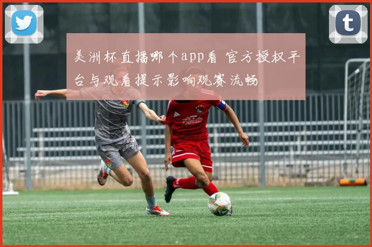 美洲杯直播哪个app看 官方授权平台与观看提示影响观赛流畅