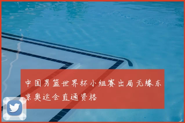 中国男篮世界杯小组赛出局无缘东京奥运会直通资格